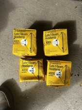 Full Set NOS Vintage High Low Beam 4 Headlamp System  Westinghouse USA MADE picture