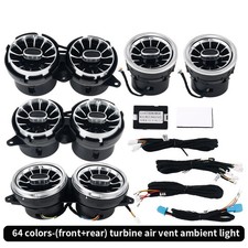 For Mercedes Benz S-Class W222 2018-2020 Air Vent 64Colors LED AC Ambient Light picture