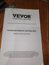 Vevor Outboard Remote Control Box picture