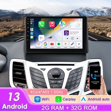 9'' Apple Carplay For Ford Fiesta 2009-2016 Android 14 Car Stereo Radio GPS NAVI picture