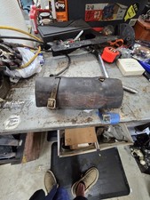 Vintage Sur Tan Tool Bag windshield Fork Pouch Harley Shovelhead Panhead Knuck  picture