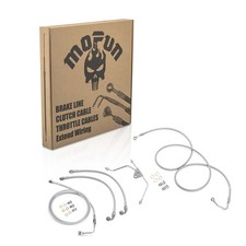 Front Brake Line Kit Fit 12