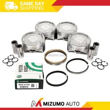 Pistons w/ Rings fit 02-06 Honda CR-V 2.4L DOHC 16V K24A picture