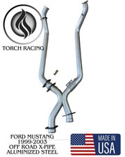 1999-2003 Mustang GT/NEW EDGE  2.5 Inch X-Pipe DIY Install *SHIPS TODAY picture