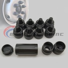 Stainless Steel -12X 1.375''X24 Cone Shaped Parts Sealed End Cap For Car Trucks picture