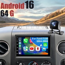 64G Android 16 For 2004-2008 Ford F-150 F150 Stereo Radio Carplay GPS 64G Cam picture