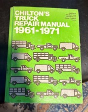 Vintage Chilton’s Truck Repair Manual 1961-1971 picture