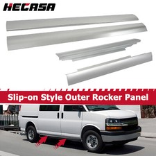 HECASA For Chevy Express GMC Savana Van 1996-2014 Rocker Panel Left & Right Side picture