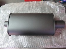 Vibrant Performance 1145 StreetPower Flat Black Oval Muffler (12-E1) picture