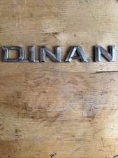 Genuine Dinan BMW Emblem Badge Used D710-0100 E21 E30 E36 E34 E24 E32 E31 #1 picture