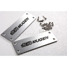 Honda Mugen Aluminum Alloy Car Floor Mat/Carpet Patch 2pcs picture
