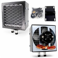 Heater Universal Truck Cab 12 Volt Compact Size 2 Speed Fan Bus Van 16,000 BTU picture