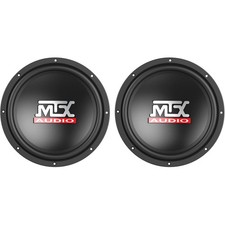 (2) MTX Terminator TN10-04 10” 600 Watt 4 Ohm Car Audio Subwoofers Subs picture