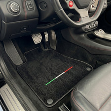 Floor Mats For Ferrari California Convertible 2008-2014 Black Tailored picture