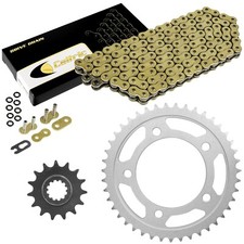 Gold O-Ring Drive Chain & Sprockets Kit for Honda CBR600F2 CBR600F3 CBR600Sjr picture