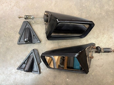 Ford Mustang Exterior outside Manual Door Mirror OEM Pair 79 80 81 83 84 85 1986 picture