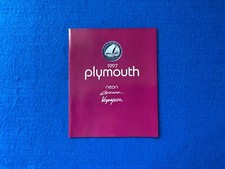 RARE 1997 PLYMOUTH NEON BREEZE VOYAGER DEALER SHOWROOM SALES BROCHURE CATALOG picture