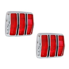 Taillight Bezel And Lens Kit Mustang 1965-1966 picture
