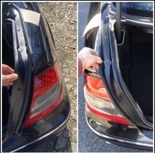 03-2009 Mercedes-Benz W211 E63 E55 E500 E550 E350 E320 Trunk trim seal cover L+R picture