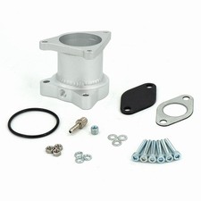 50mm Alloy Intake Manifold Race Pipe Elbow Kit For VW Golf Mk5 Jetta 1.9 2.0 TDI picture