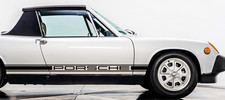 Three Stripe Decal Side Panel Graphic Compatible with Porsche 914 picture
