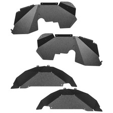 Uimoso Front+Rear Inner Fender Liners for 07-2018 Jeep Wrangler JK/JKU Unlimited picture
