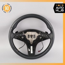 10-11 Mercedes W207 E350 E550 Driving Steering Wheel w/ Paddle Shifters OEM 86k picture