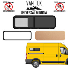 Ram ProMaster 1033R Passenger Side HALF Sliding Bunk Window 34 x 11″ +FLY SCREEN picture