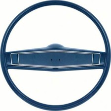 1969-70 Dark Blue Steering Wheel Kit With Dark Blue Shroud picture