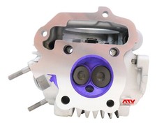 Rebuilt Yamaha Raptor 80 Moto-4 Badger 80 cylinder head - no camshaft rockers picture