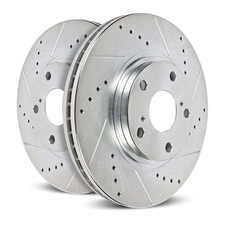 Powerstop Extreme Rear 2 Wheel 350mm Brake Disc Rotors for 2020-2025 Corvette picture