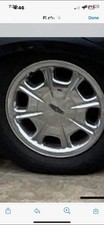 Rare all chrome wheels from 1999 Lincoln Town car 16” fits multiple Years picture