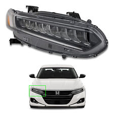 For 2018 2022 Honda Accord Full LED Headlight Chrome Assembly Right Passenger RH picture