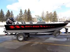 Misty River Checker Custom Boat Graphics picture