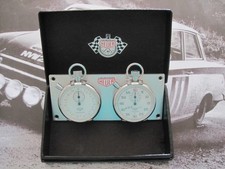 HEUER TRACK MATE STOPWATCH PANEL, CLASSIC VINTAGE AND FULLY OPERATIONAL picture