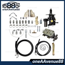 New For 1970-79 Chevy Camaro BLACKOUT Hydro Boost Power Brake Booster Kit+ Hoses picture