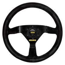 Momo for MOD69 Steering Wheel 350 mm -  Black Suede/Black Spokes picture