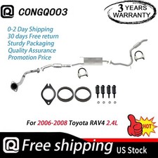 Complete Exhaust System Fits 2006 2007 2008 Toyota RAV4 2.4L Fast Dispatch New picture