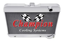 RN Champion 2 Row All Aluminum Radiator for 1962 1963 Buick Skylark V8 Engine picture