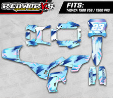 Tasaca T500 V58 / T500 Pro Arctic Ice Graphics Kit | Premium Custom Decals picture