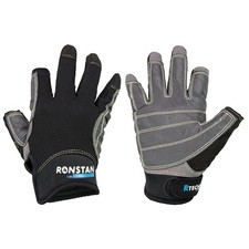 Ronstan Sticky Race Gloves - 3-Finger - Black - M (CL740M) picture