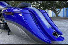 1997-2008 Harley Davidson Flh Stretched Saddlebags And Fender Kit picture