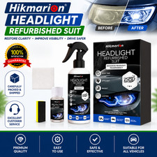 Automotive Headlight Restoration Kit for Oxidized, Hazy & Yellowed Lens Repair picture