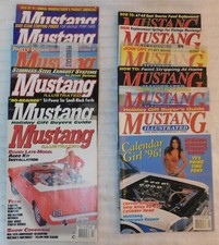 MUSTANG ILLUSTRATED Magazine All Issues JAN MAR MAY JUL SEP NOV 1996 1997 picture