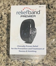 Reliefband Premier 2.0 Anti-Nausea Wristband w/Box,Cable,Gel,Instructions picture