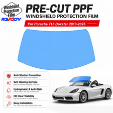 PreCut Windshield Protection Film Clear Bra For Porsche 718 Boxster 2013-2025 picture