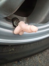 PENIS Valve Stem CAP  qty (4) DICK Wheel tire Prank Gift picture
