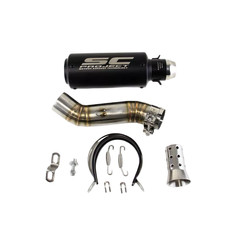 CBR500R 2016-2025 for Honda CB500F CB500X Exhaust Mid Tail Pipe Slip on Muffler picture