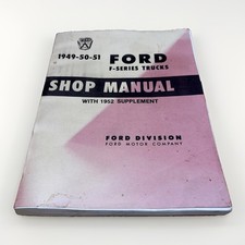 Vintage Ford F-Series Trucks Shop Manual 1949-50-51 Original picture