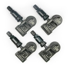 New 315mhz Black Stem TPMS Set Fits 2013 2014 2015 2016 2017 Nissan GTR GT-R R35 picture